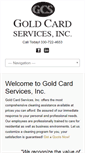 Mobile Screenshot of goldcardmedina.com